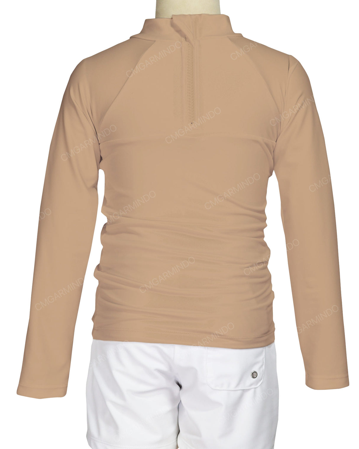 Long Sleeve Chest Panel Raglan Rashie