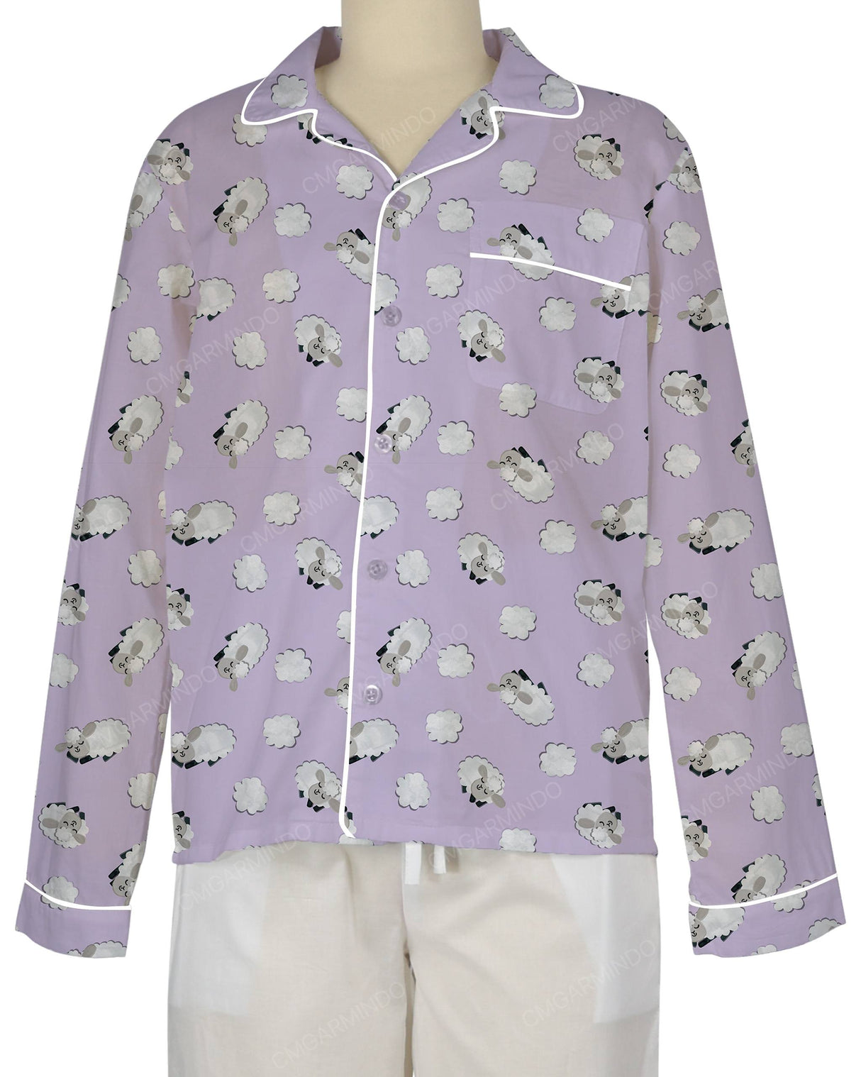 Long Sleeve Pyjama top
