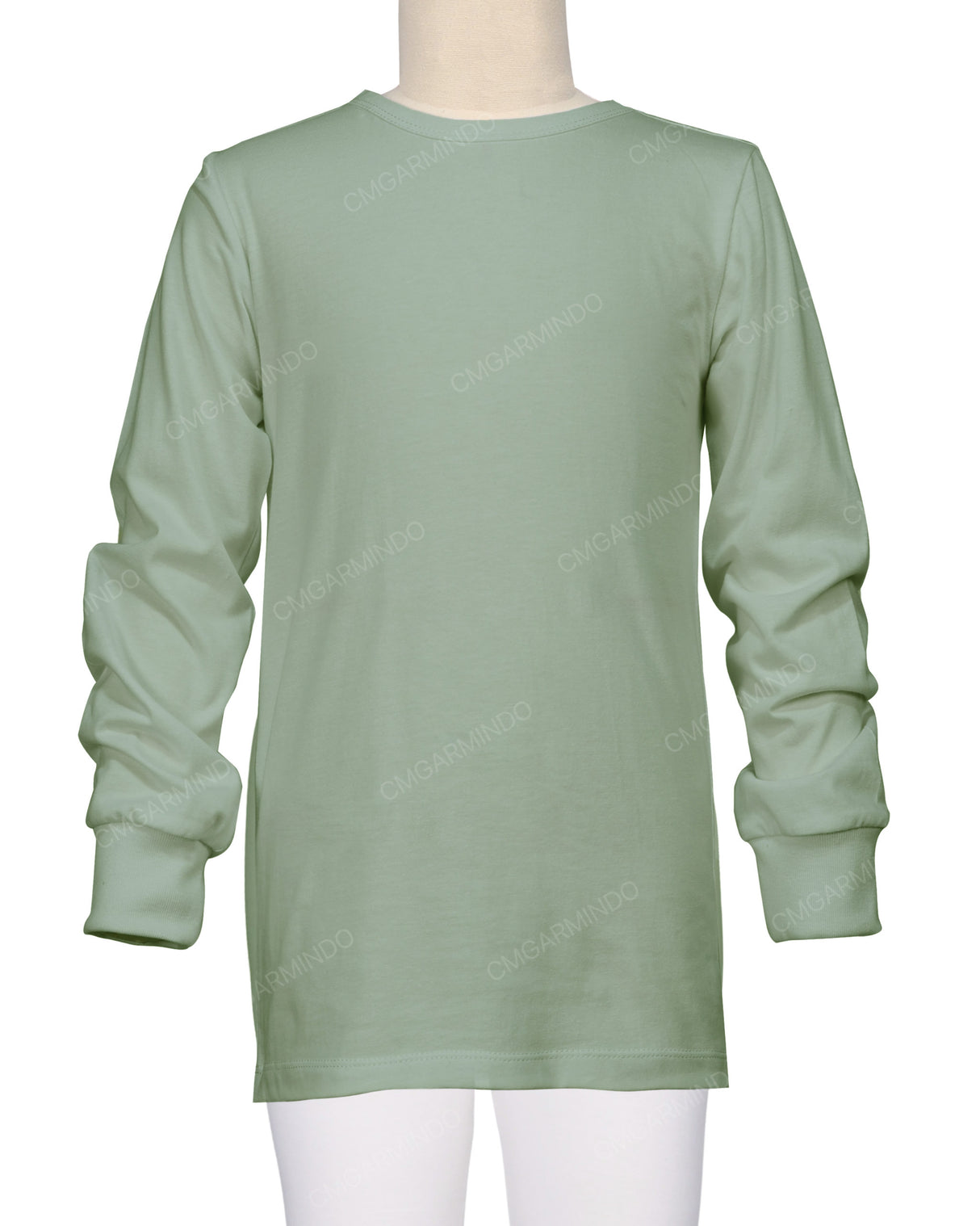 Long Sleeve Crew Neck Pyjama Top