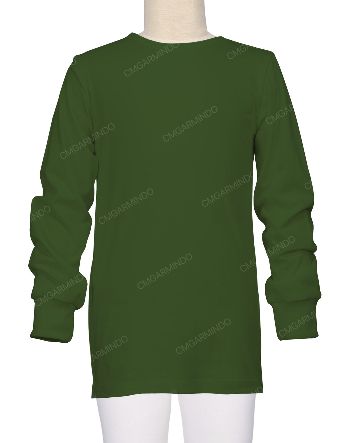 Long Sleeve Crew Neck Pyjama Top