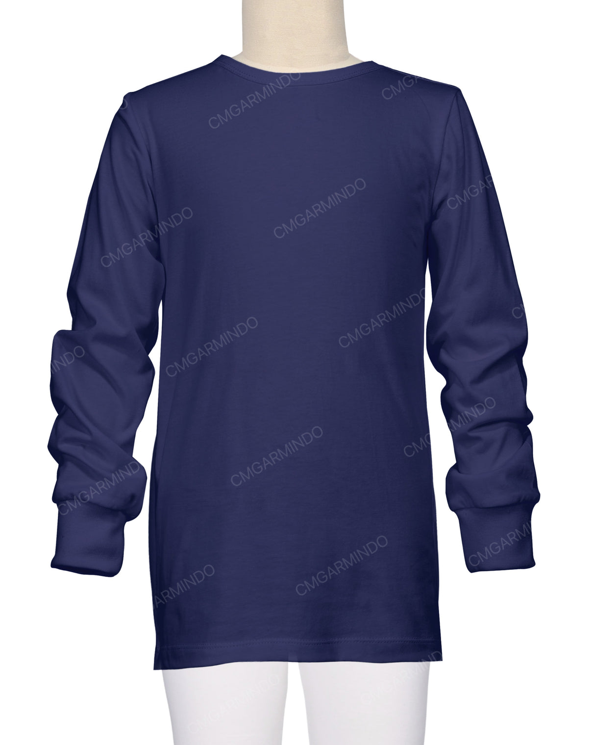 Long Sleeve Crew Neck Pyjama Top