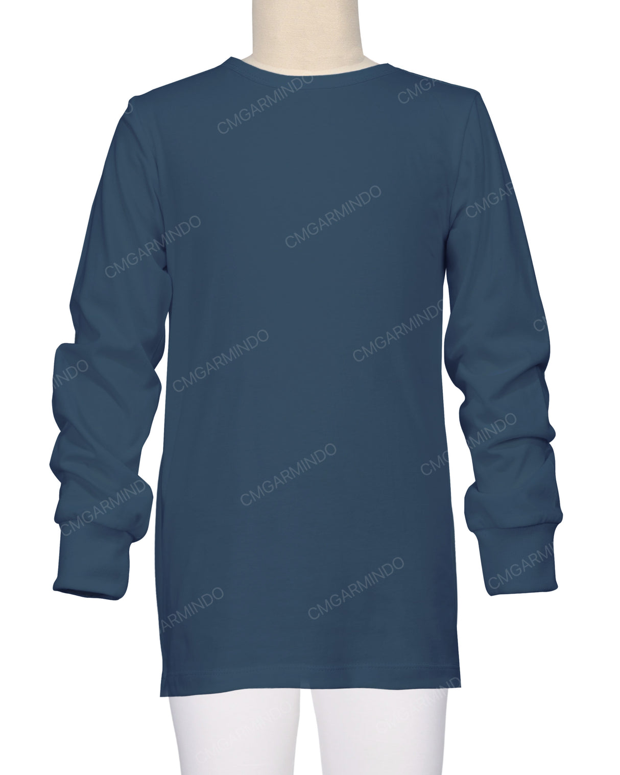 Long Sleeve Crew Neck Pyjama Top