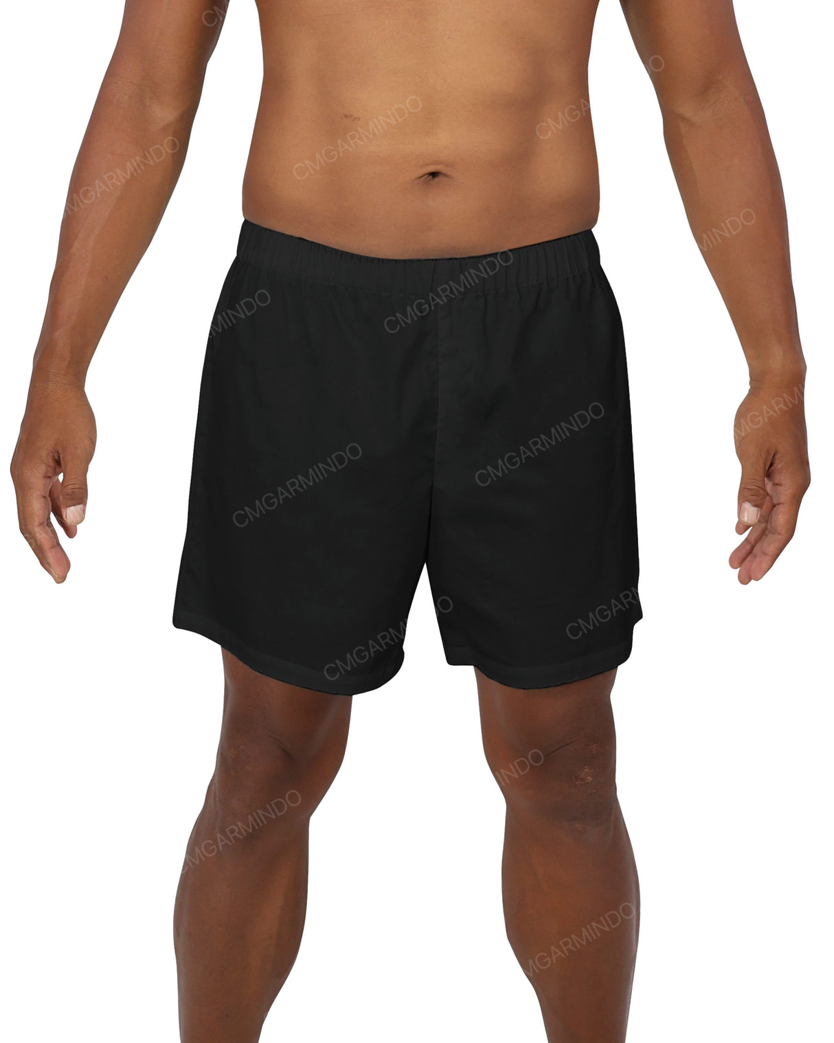 Elastic Waist Boxer Shorts