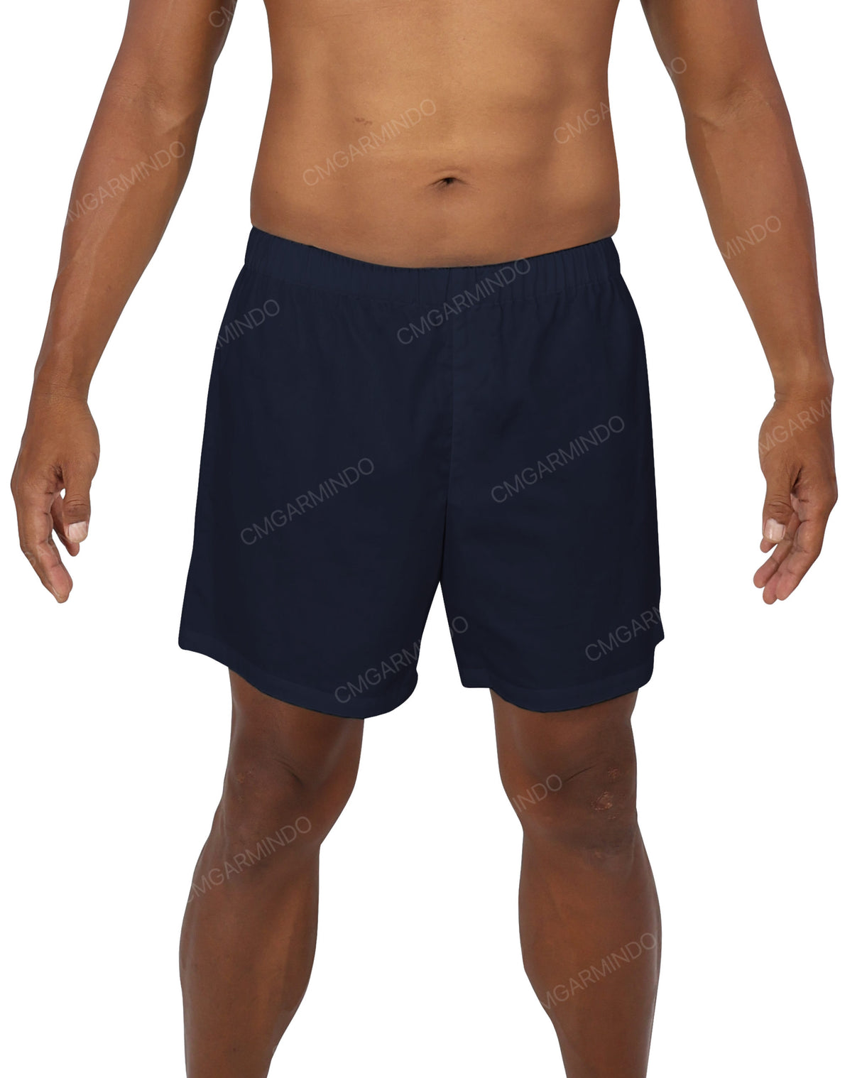 Elastic Waist Boxer Shorts