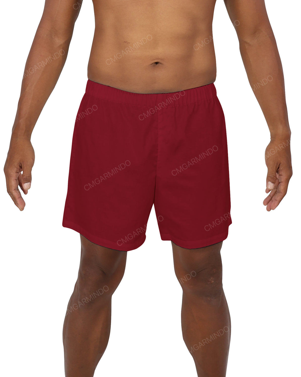 Elastic Waist Boxer Shorts