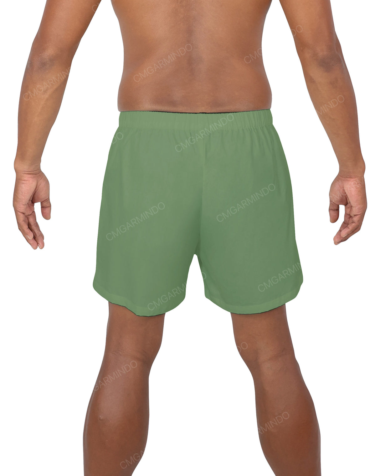 Elastic Waist Boxer Shorts