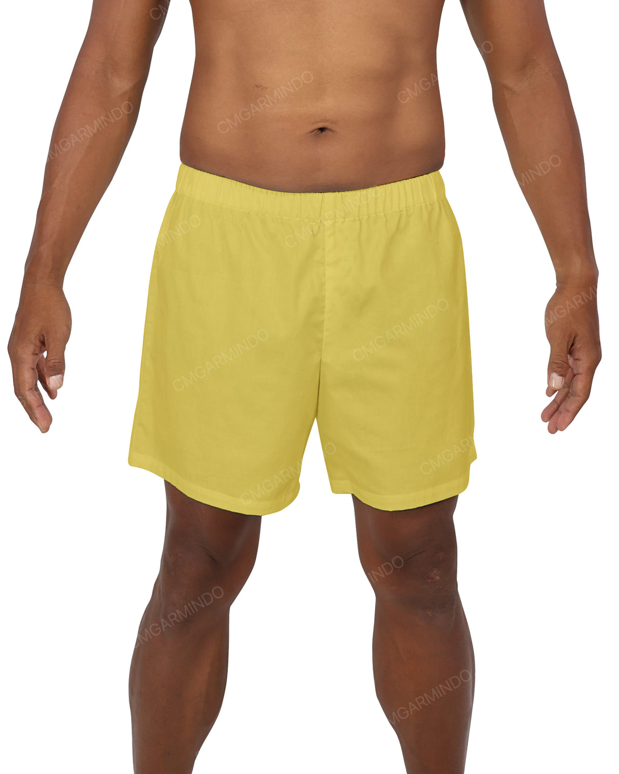 Elastic Waist Boxer Shorts