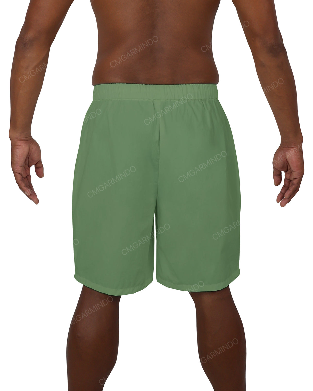 Elastic Waist Drawstring Shorts