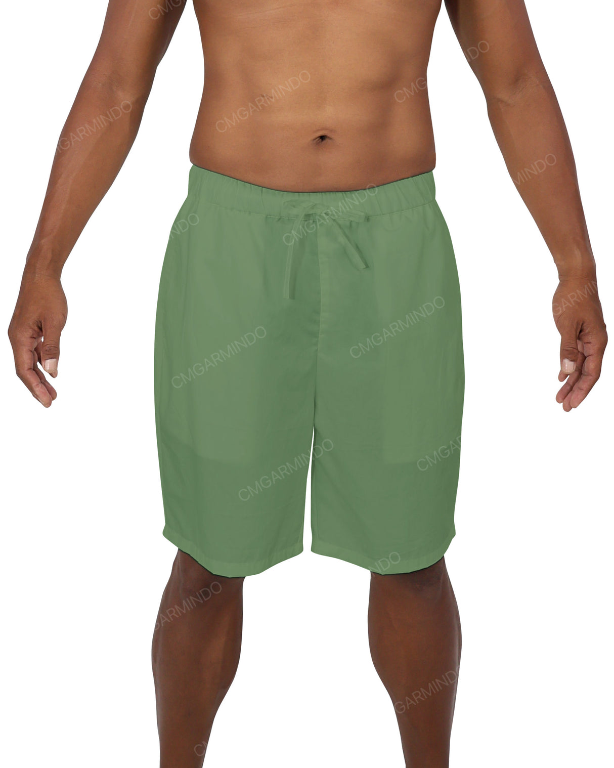 Elastic Waist Drawstring Shorts