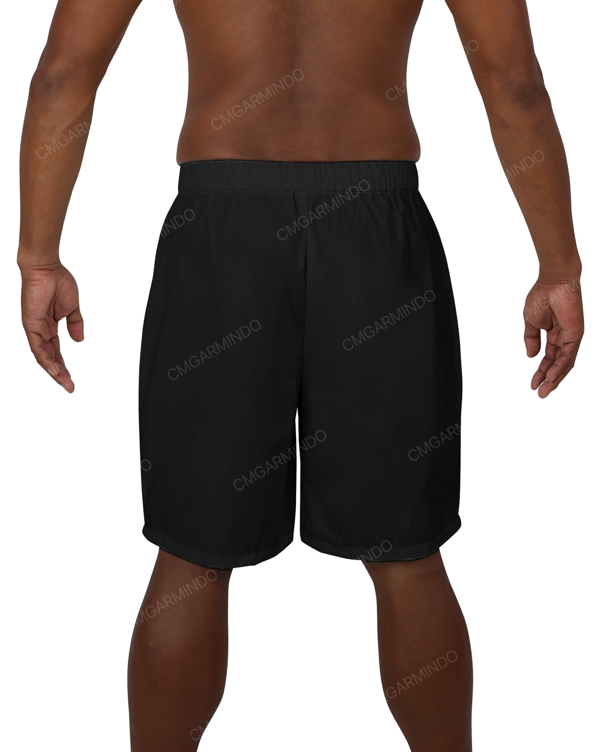 Elastic Waist Drawstring Shorts
