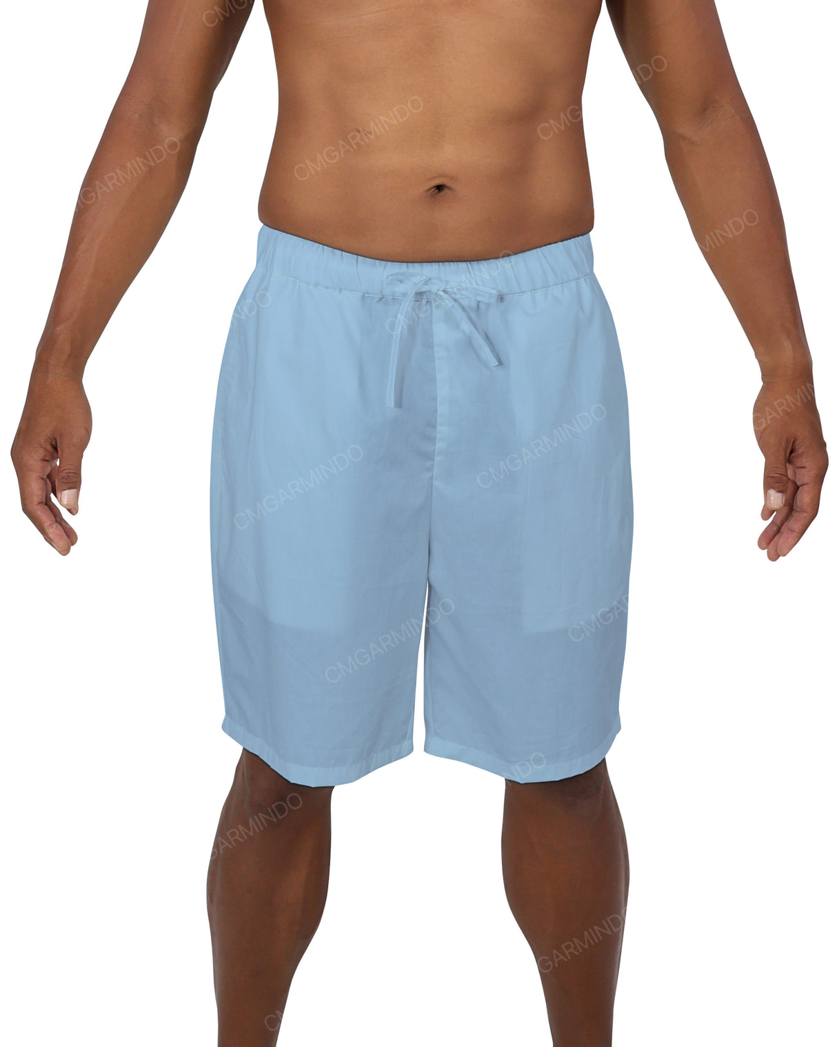 Elastic Waist Drawstring Shorts