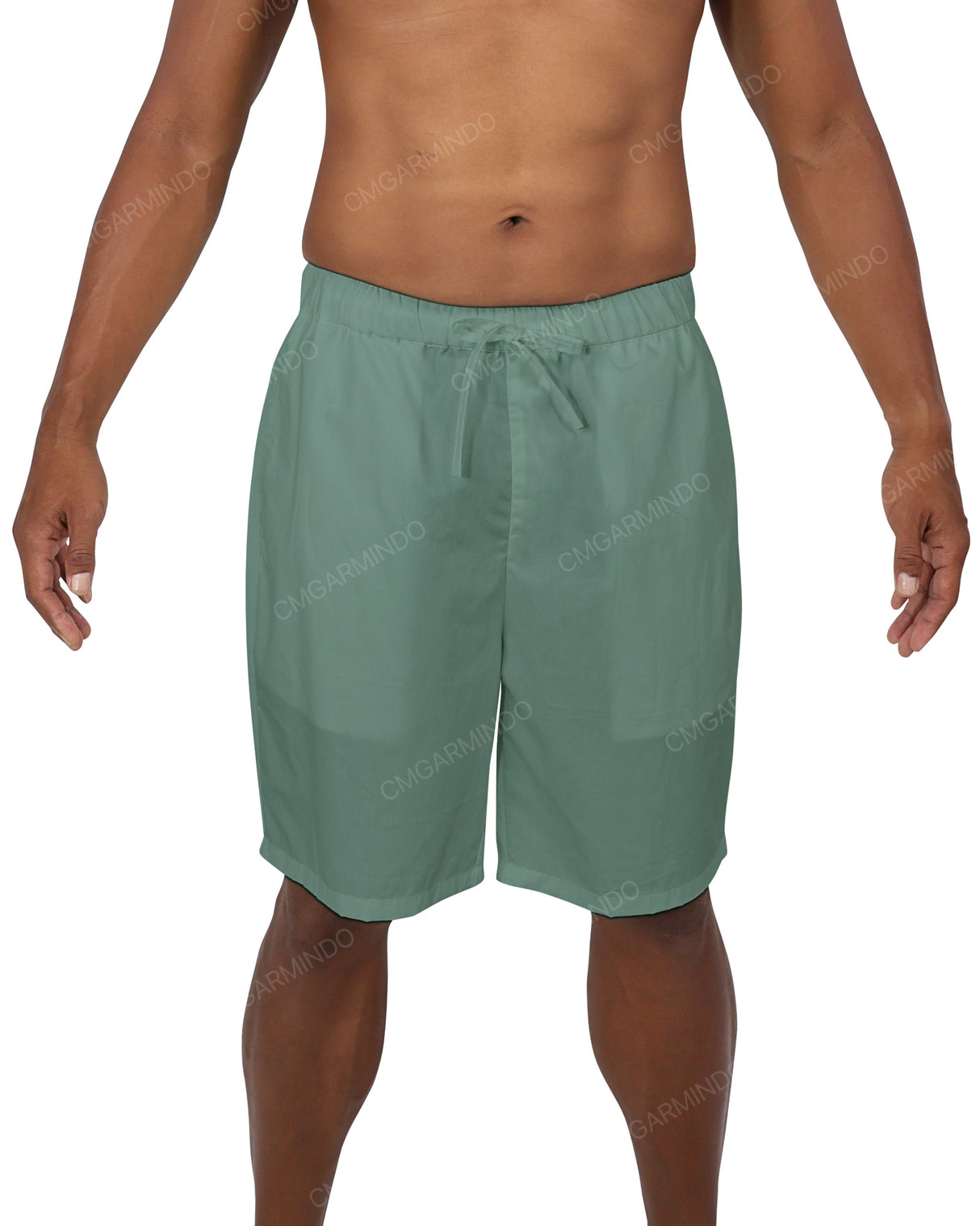 Elastic Waist Drawstring Shorts
