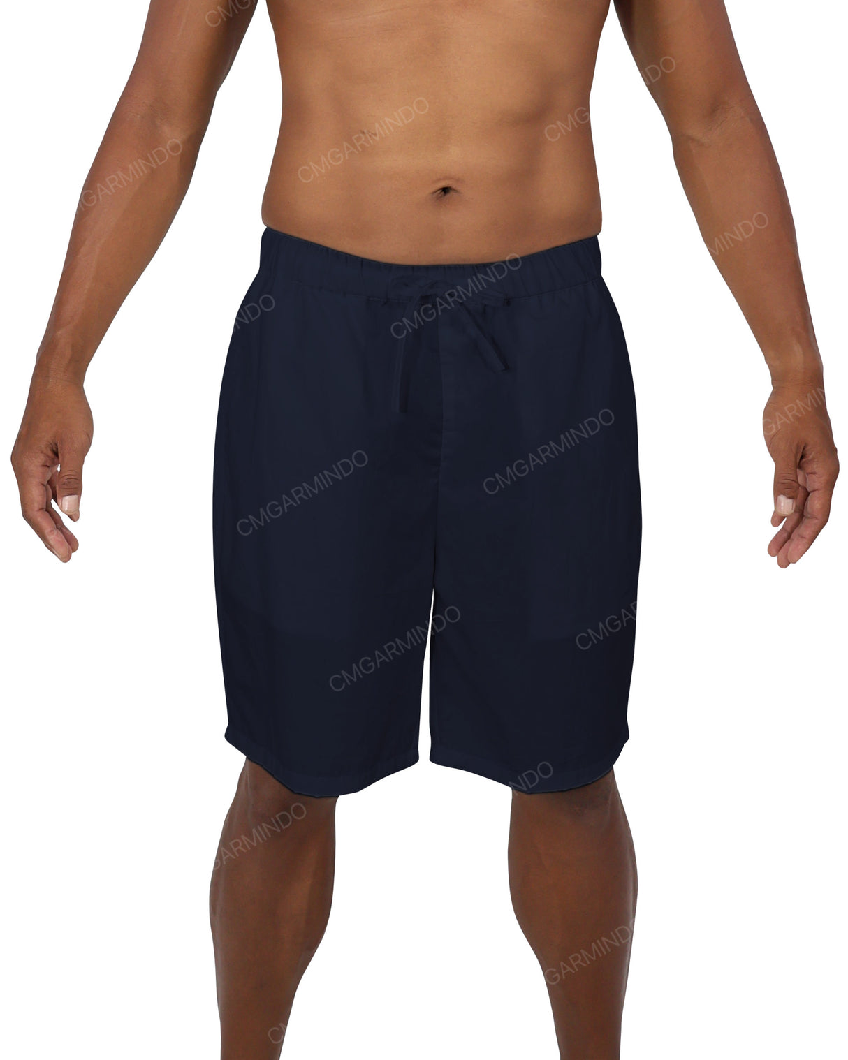 Elastic Waist Drawstring Shorts