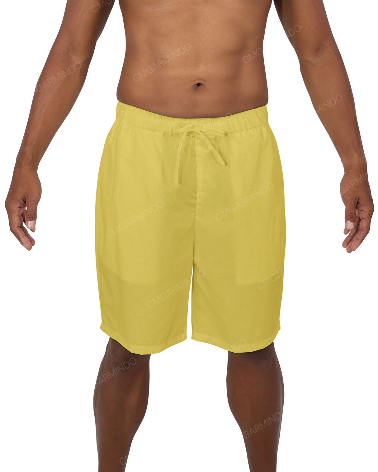 Elastic Waist Drawstring Shorts
