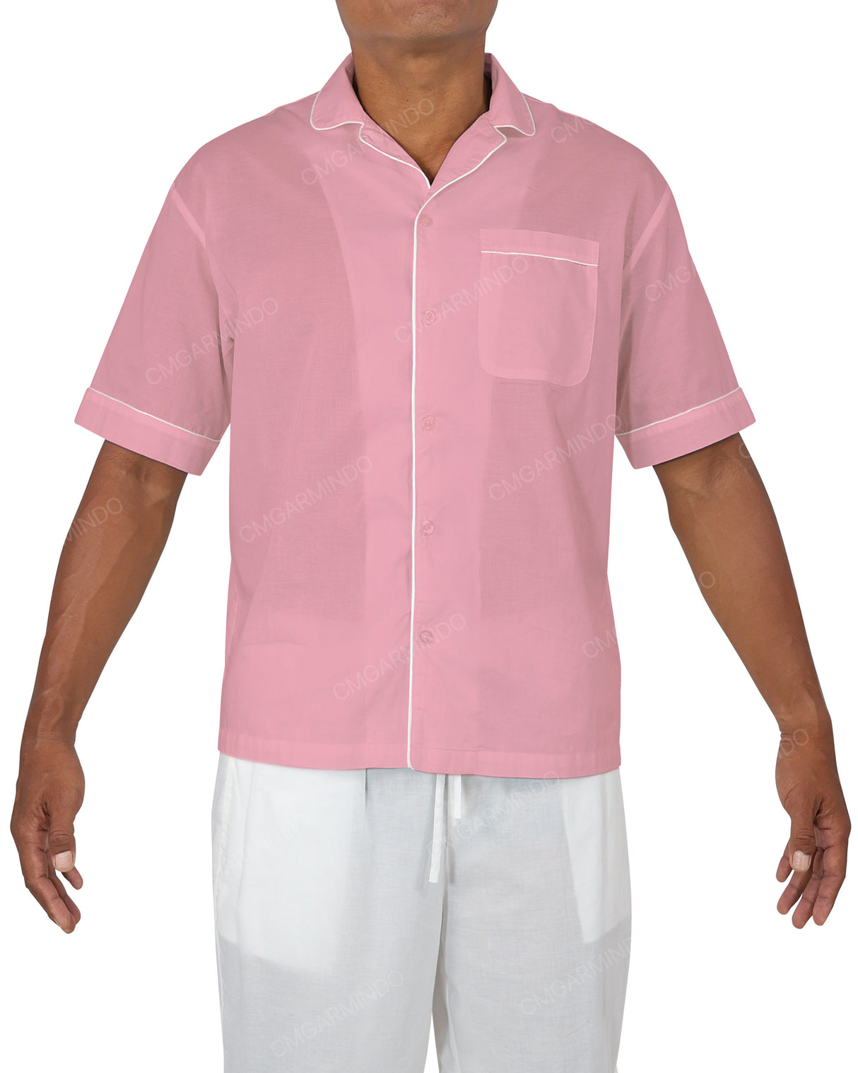 Relaxed Short Sleeve Pyjama Top