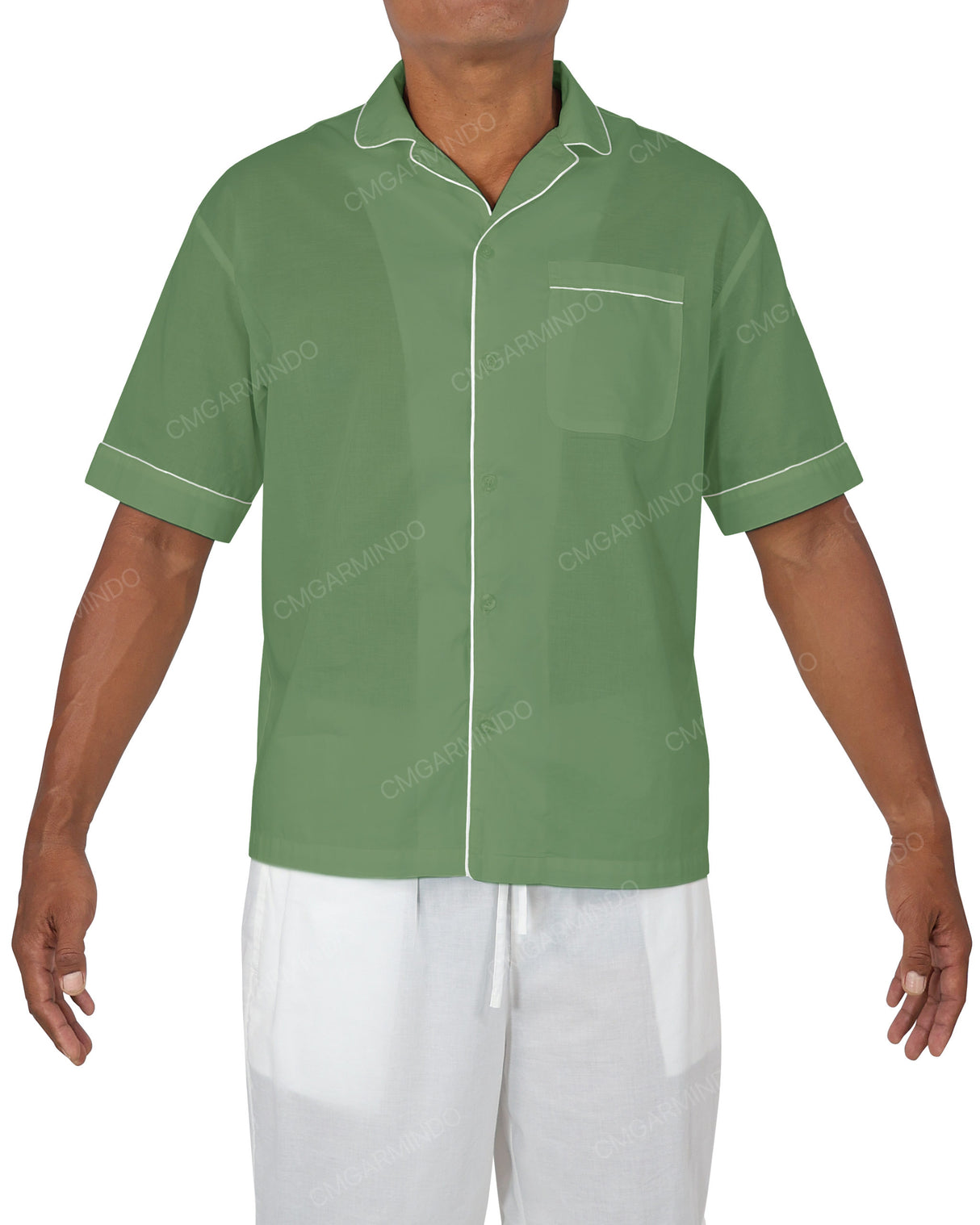 Relaxed Short Sleeve Pyjama Top