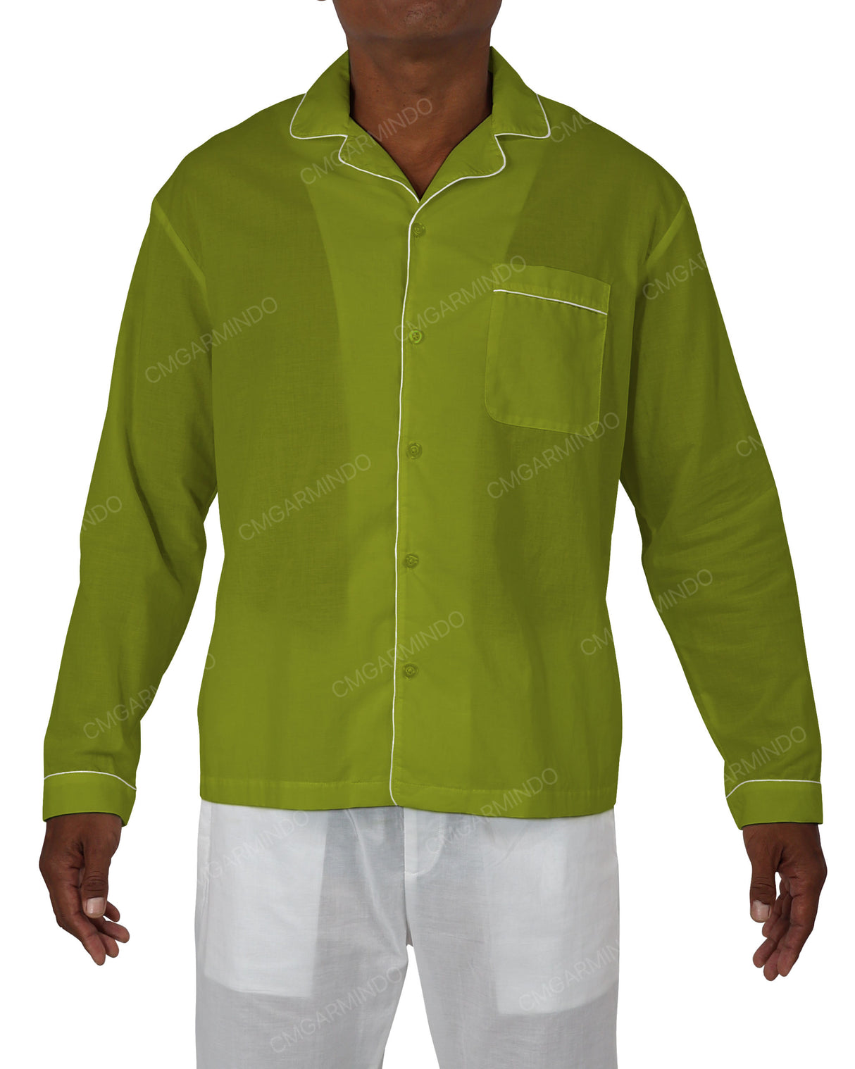 Relaxed Long Sleeve Pyjama Top