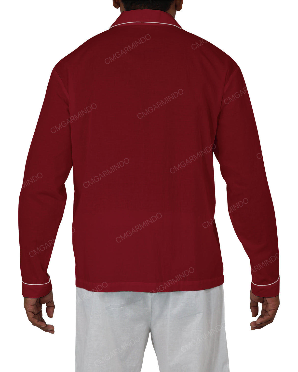 Relaxed Long Sleeve Pyjama Top