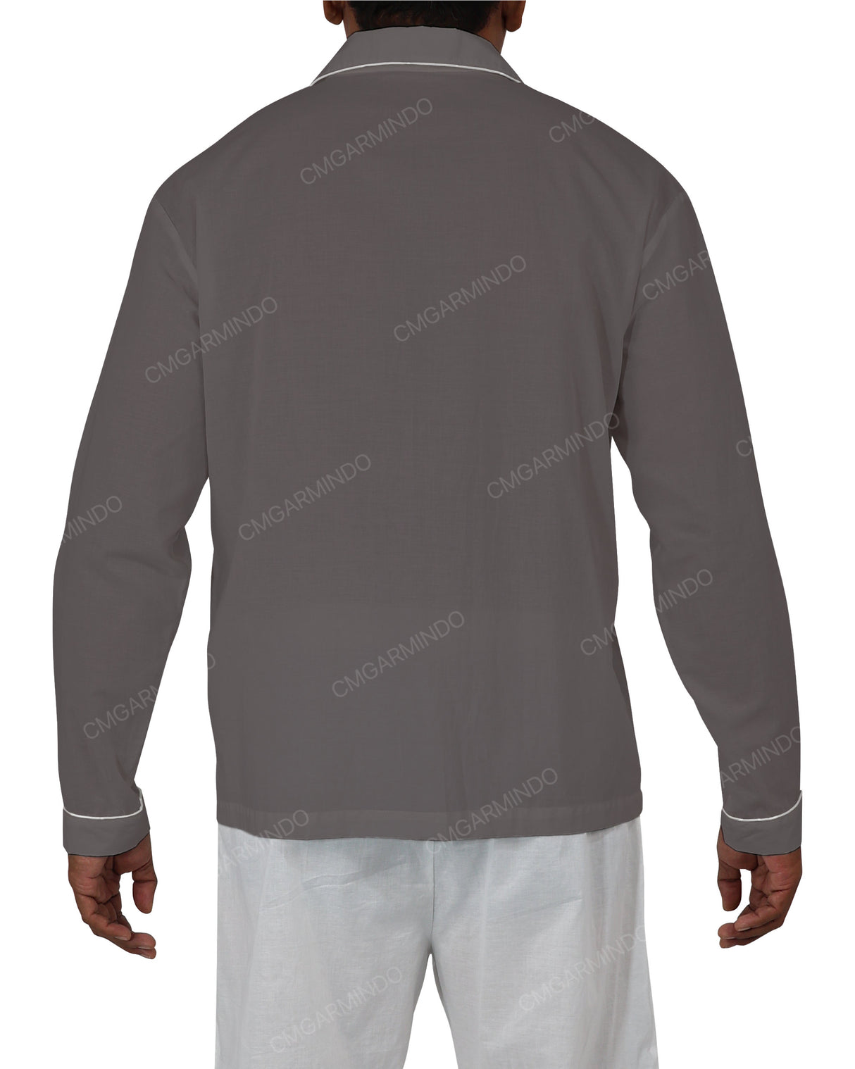 Relaxed Long Sleeve Pyjama Top