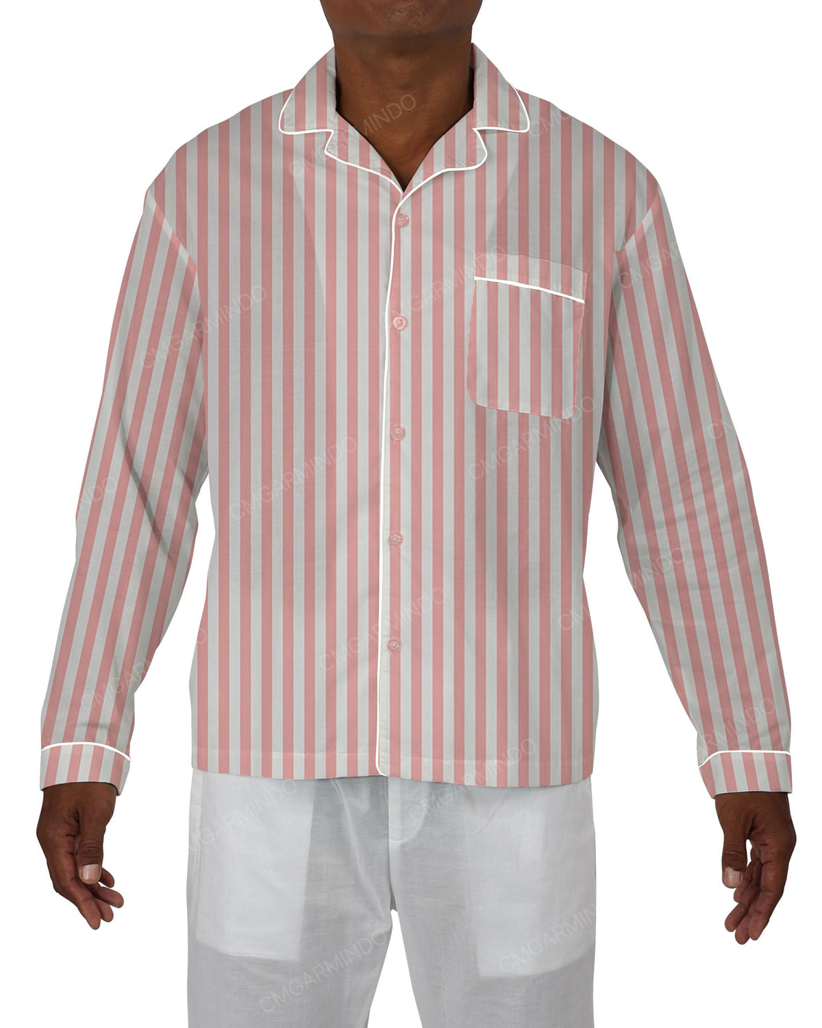 Relaxed Long Sleeve Pyjama Top