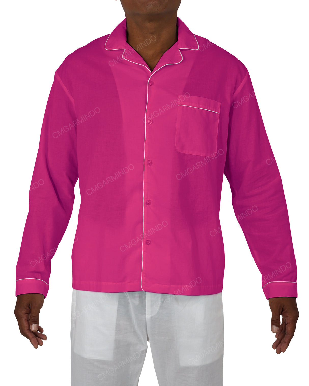 Relaxed Long Sleeve Pyjama Top