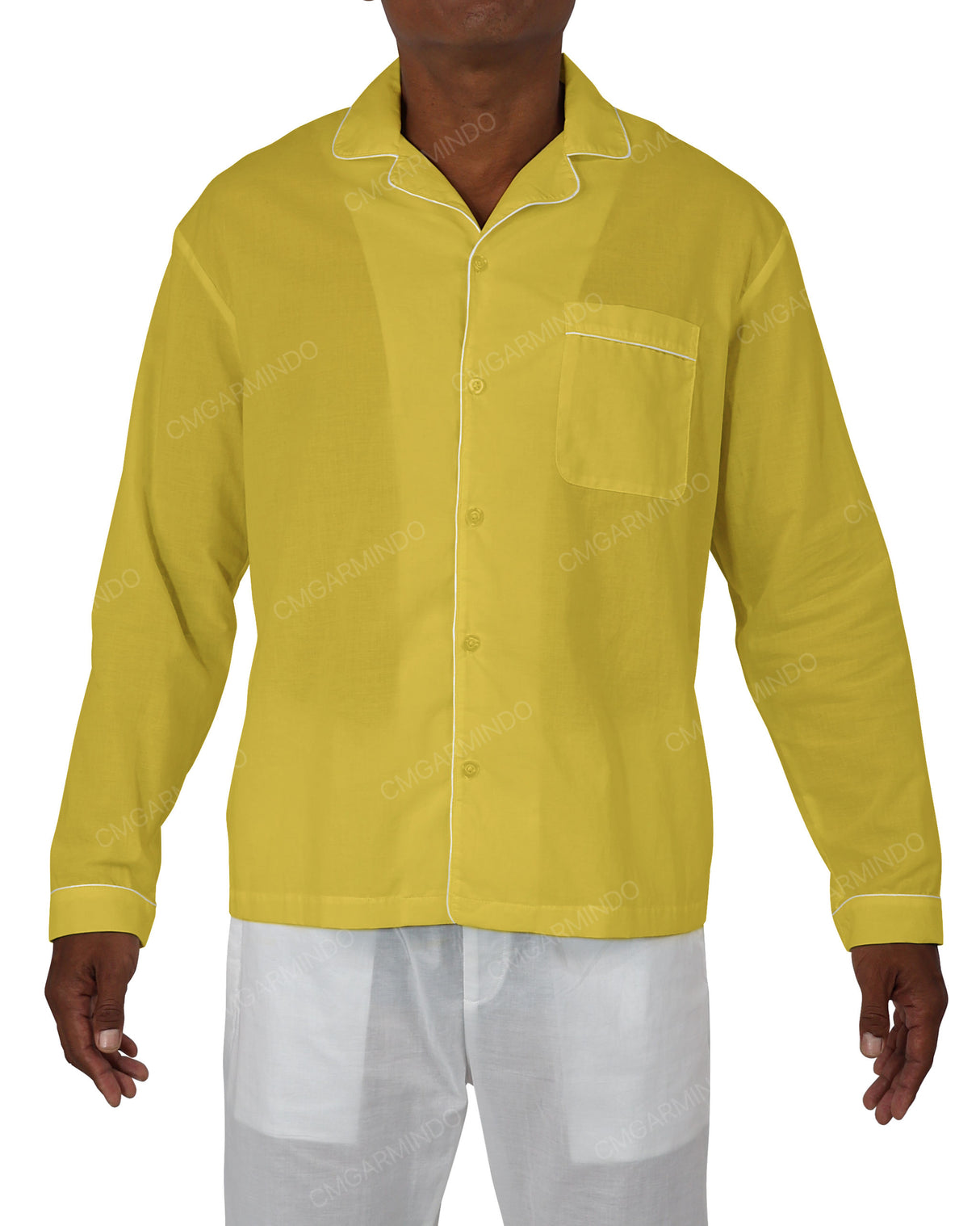 Relaxed Long Sleeve Pyjama Top