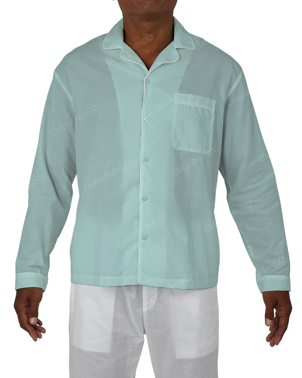 Relaxed Long Sleeve Pyjama Top