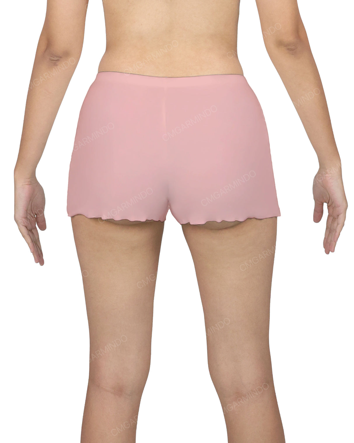 Lettuce Hem Low Waist Shorts