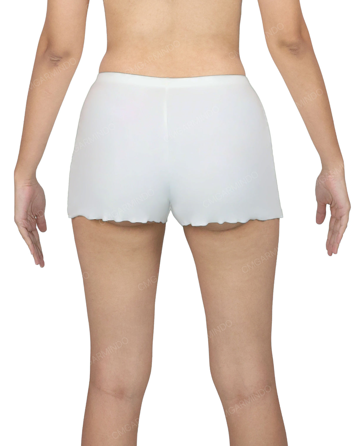 Lettuce Hem Low Waist Shorts