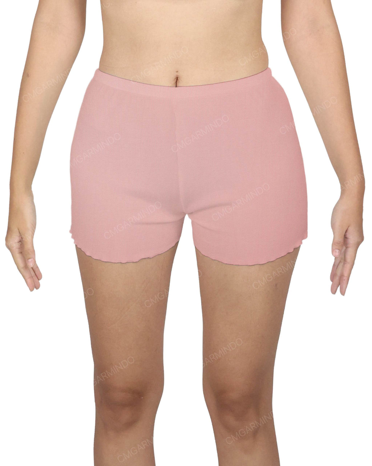 Lettuce Hem Low Waist Shorts