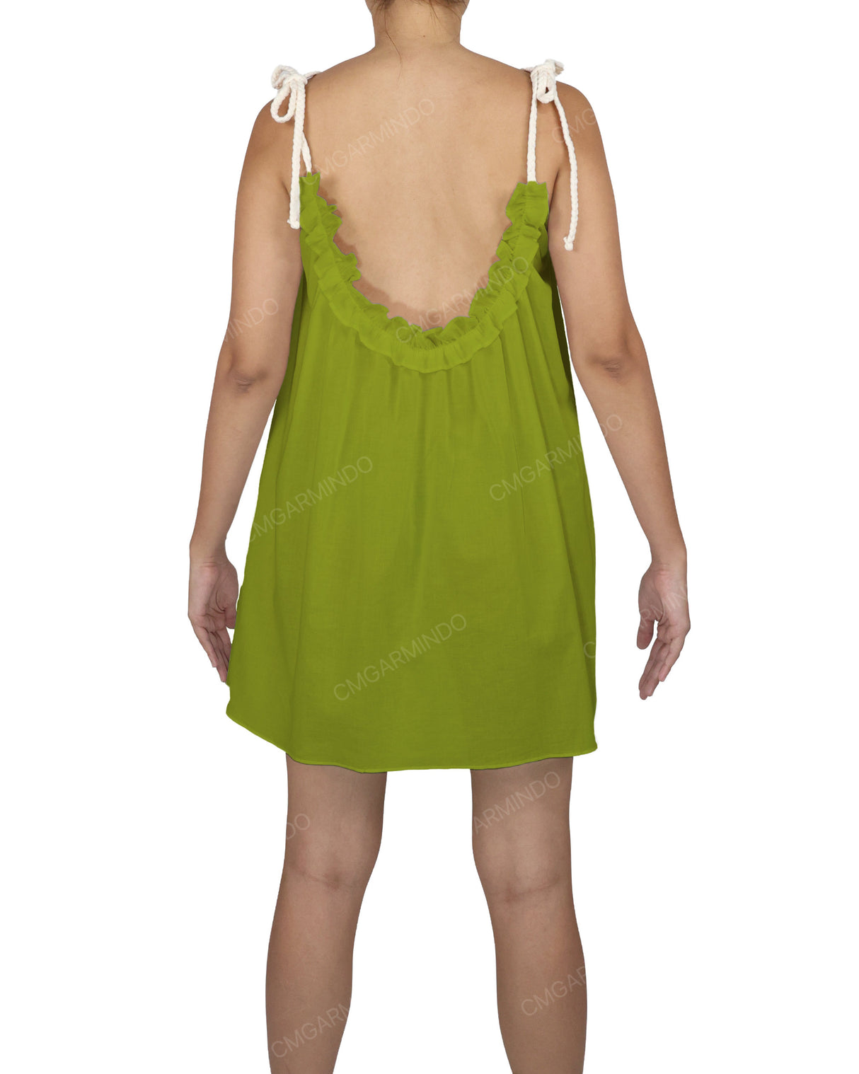 Scoop Neck Mini Sleep Dress