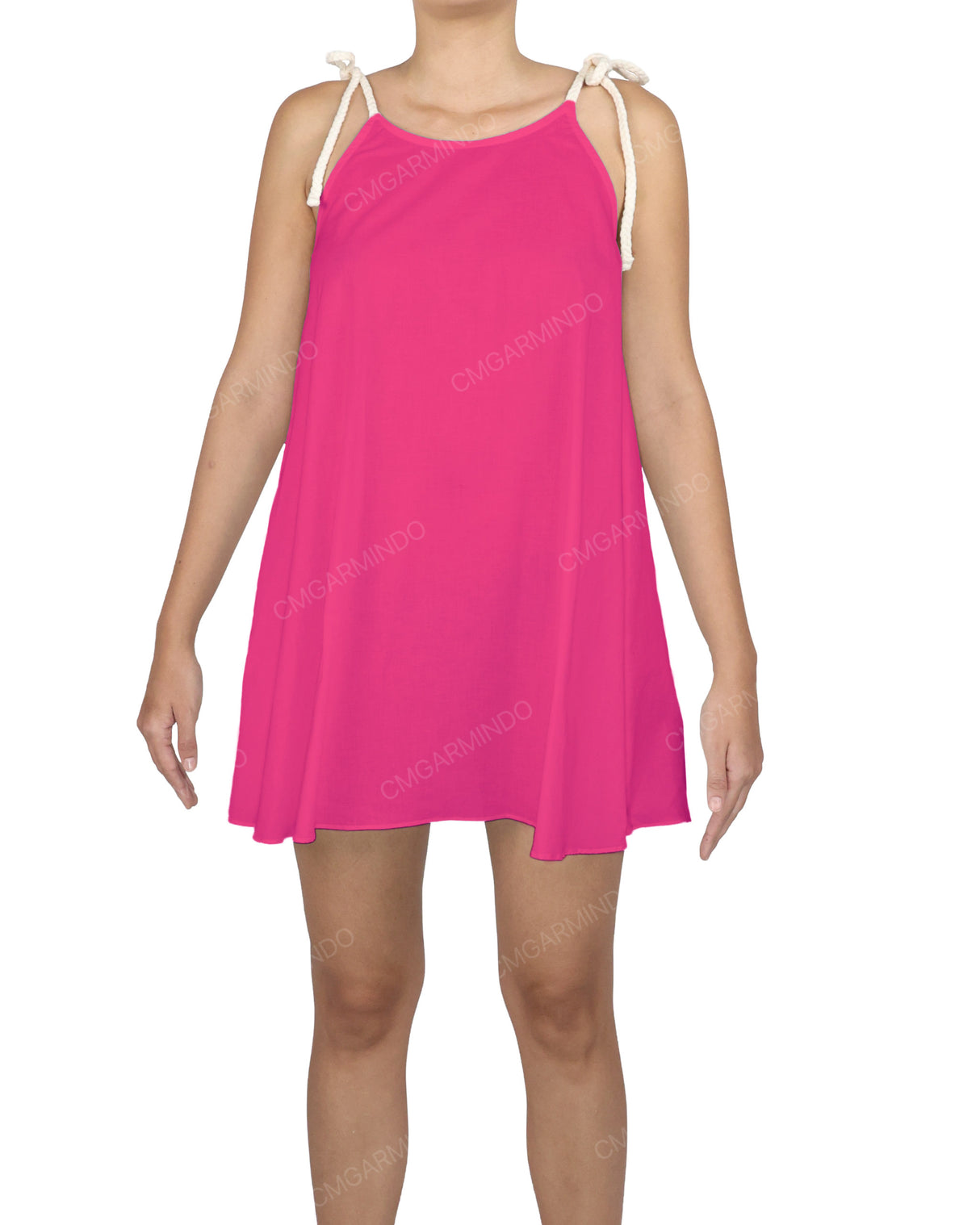 Scoop Neck Mini Sleep Dress