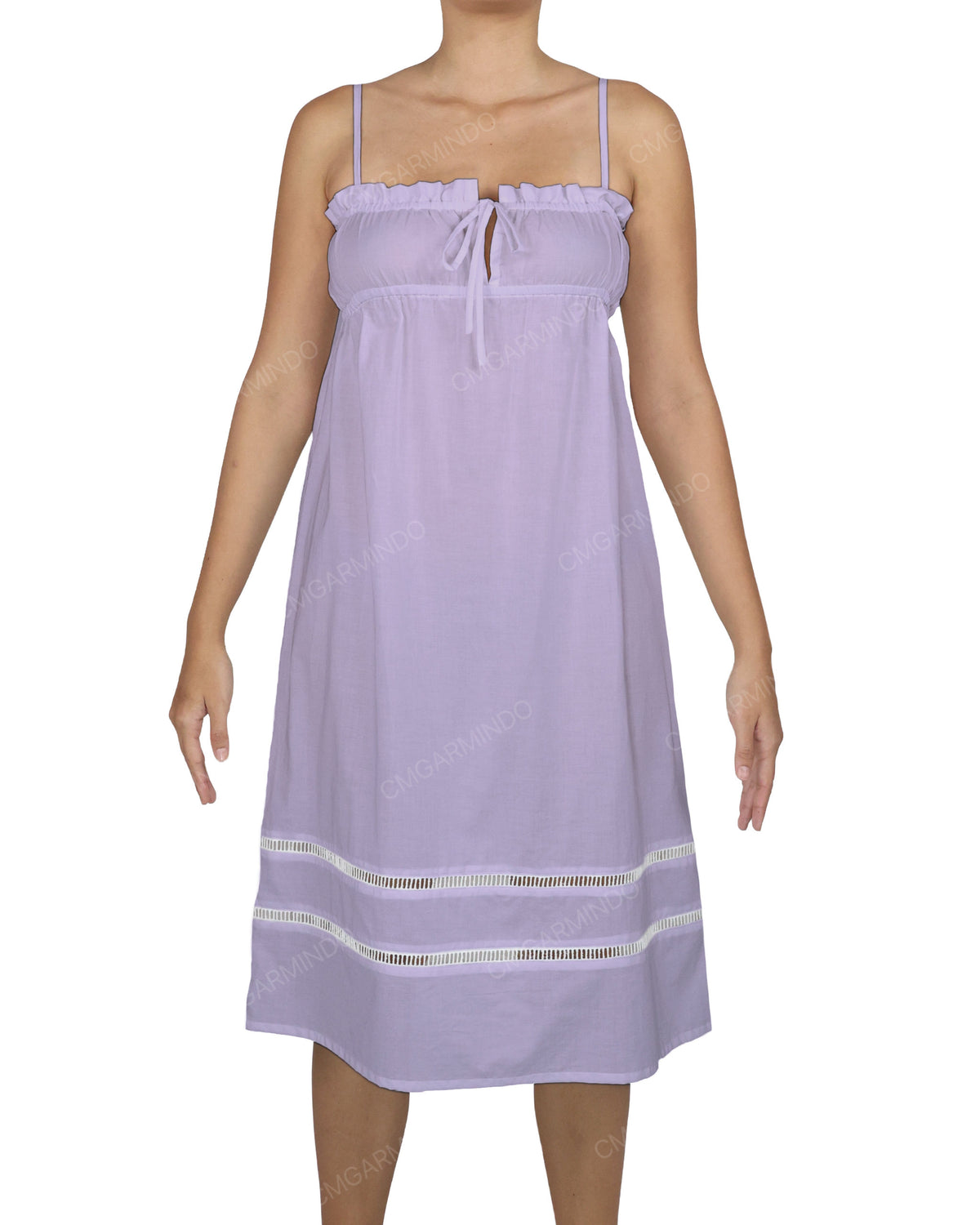 Square Neck Midi Sleep Dress