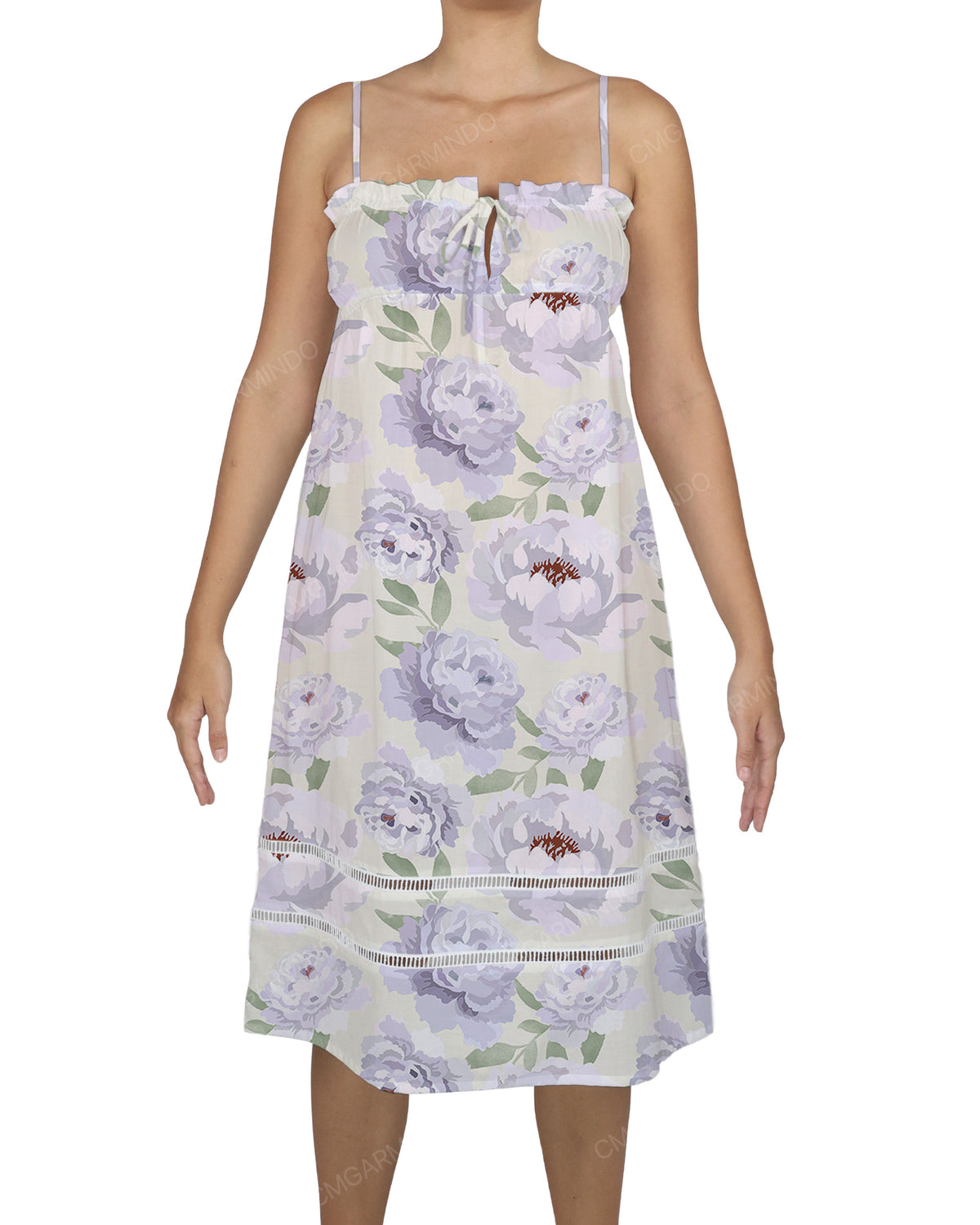 Square Neck Midi Sleep Dress