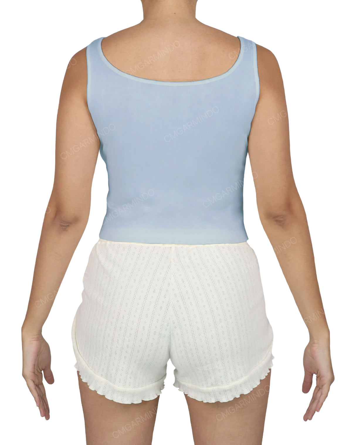 Square Neck Crop Top