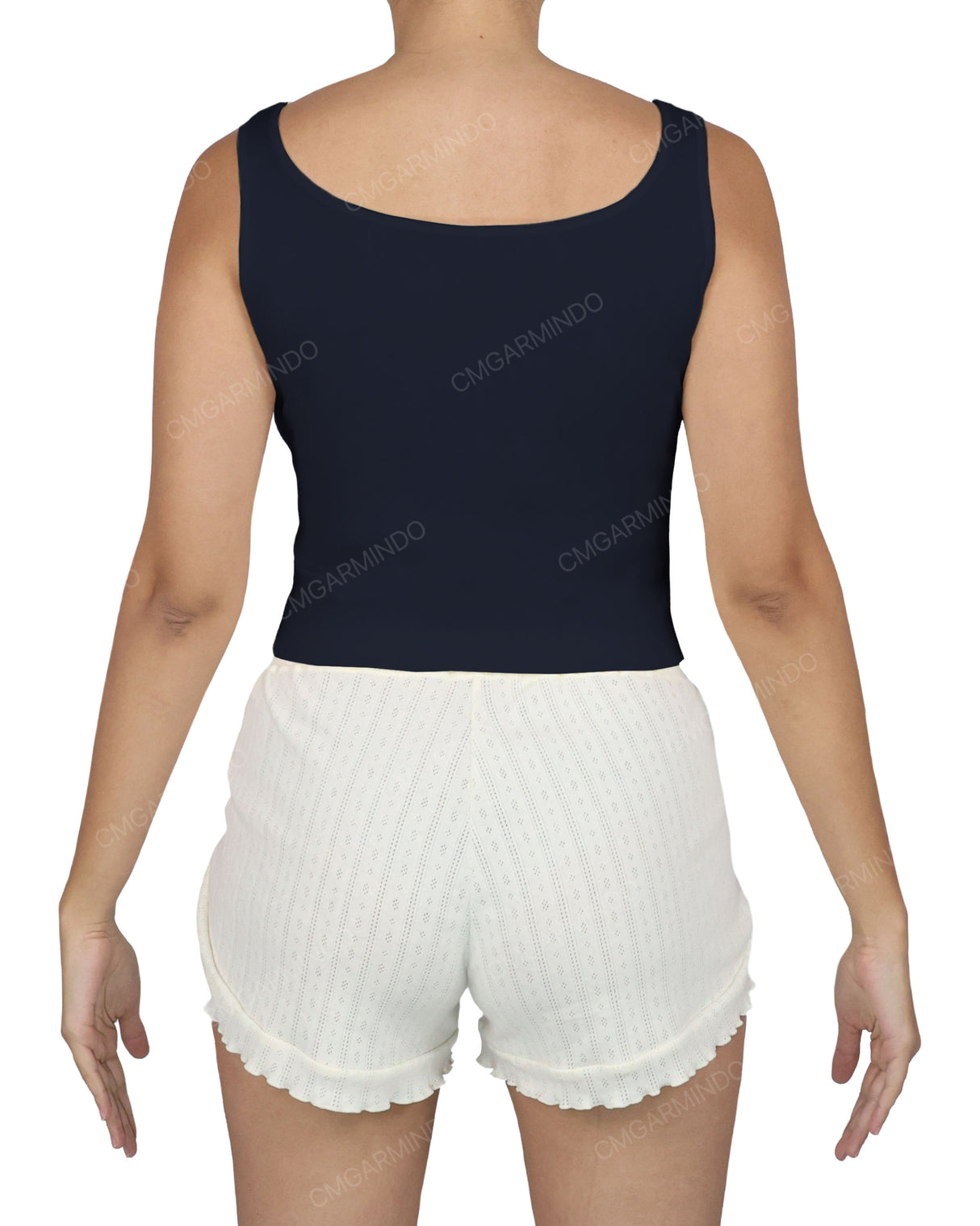 Square Neck Crop Top