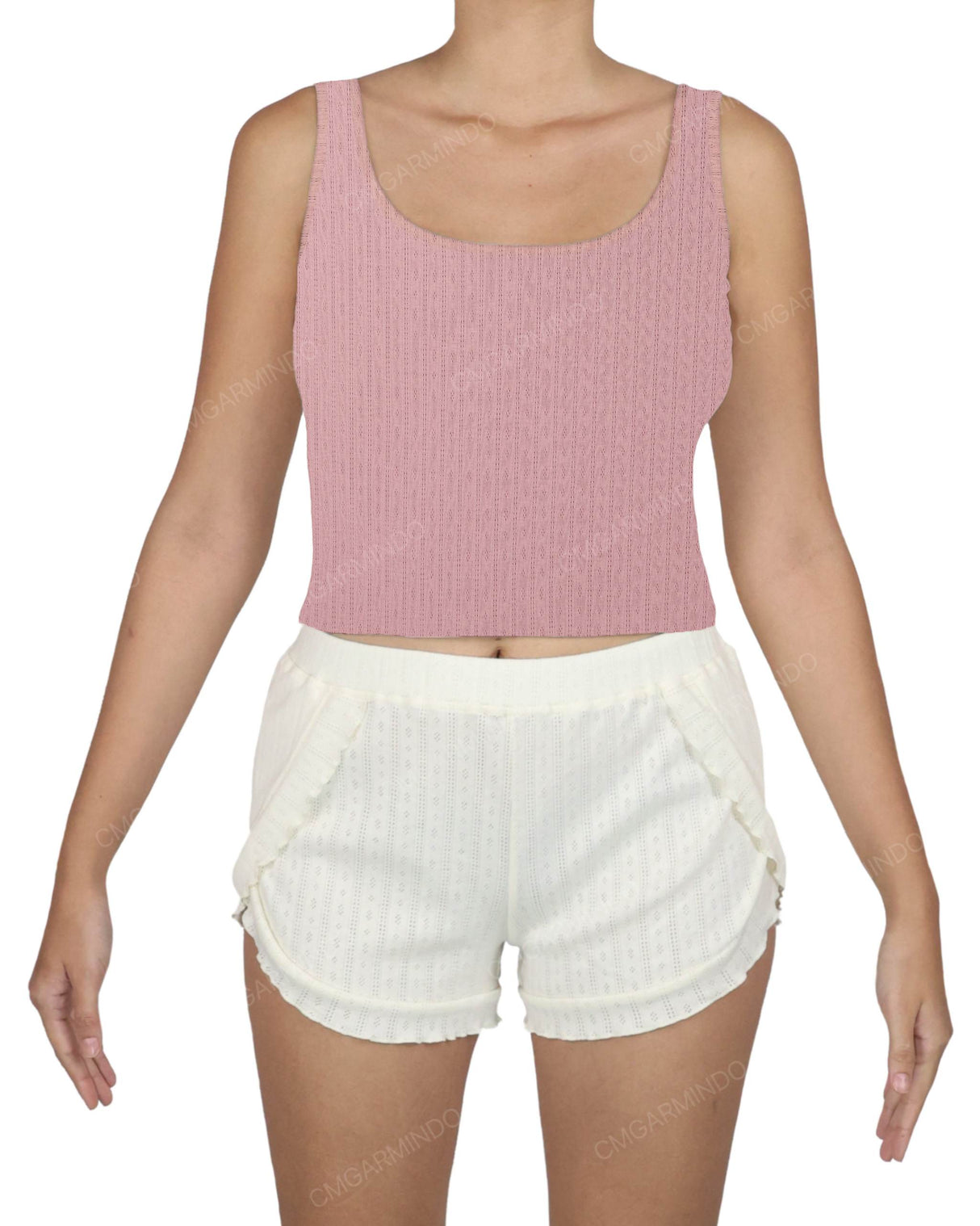 Square Neck Crop Top