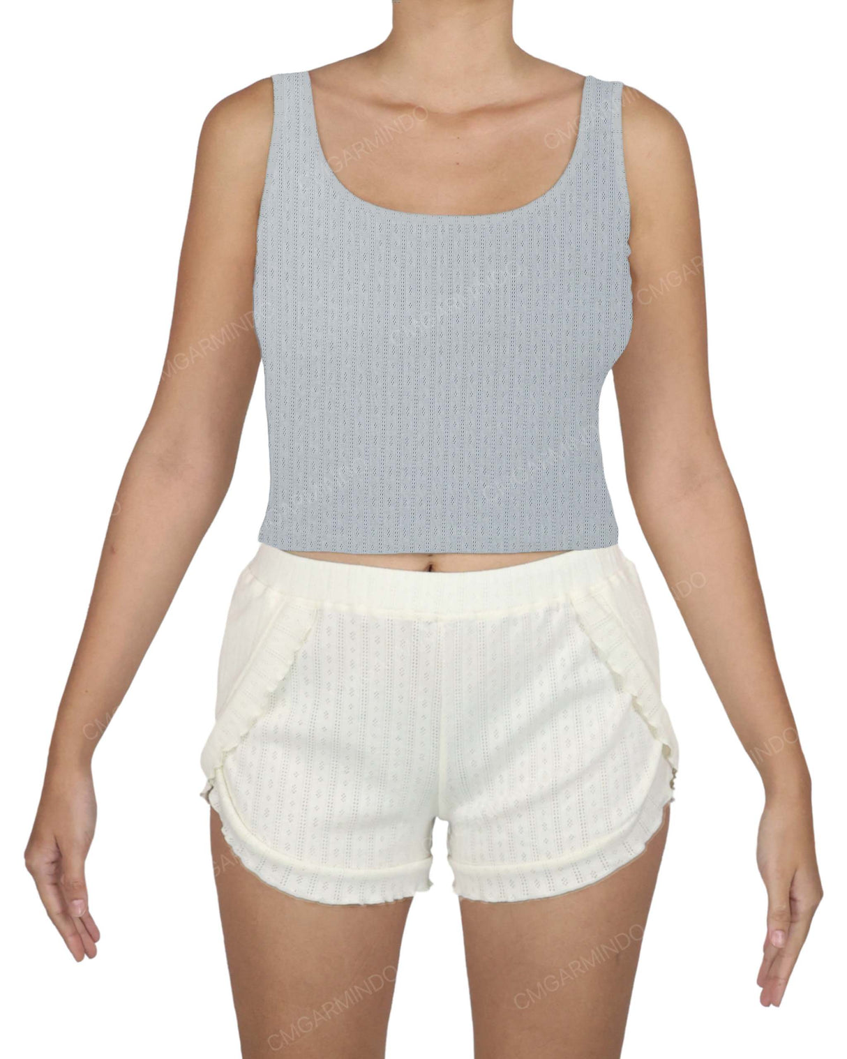 Square Neck Crop Top