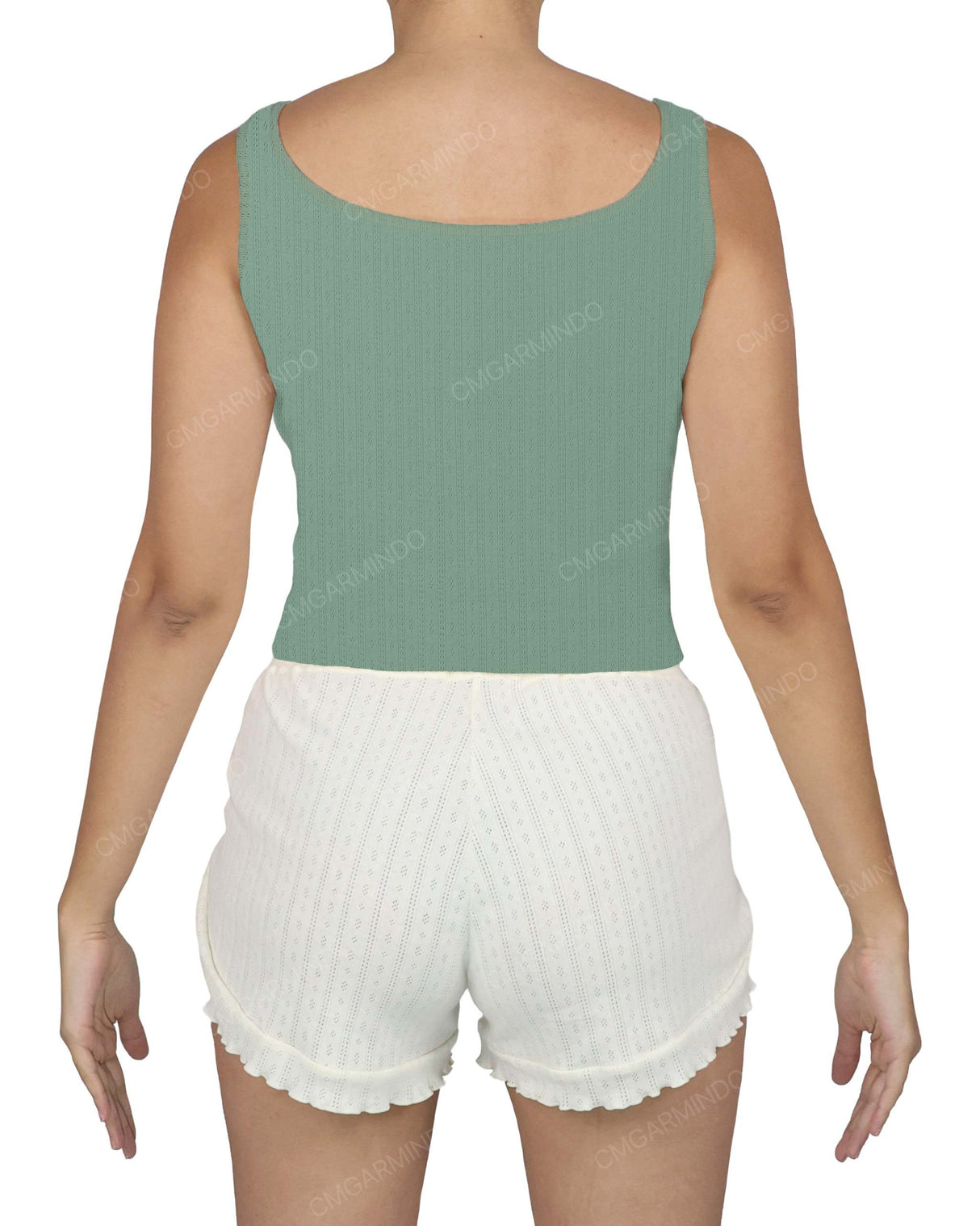 Square Neck Crop Top