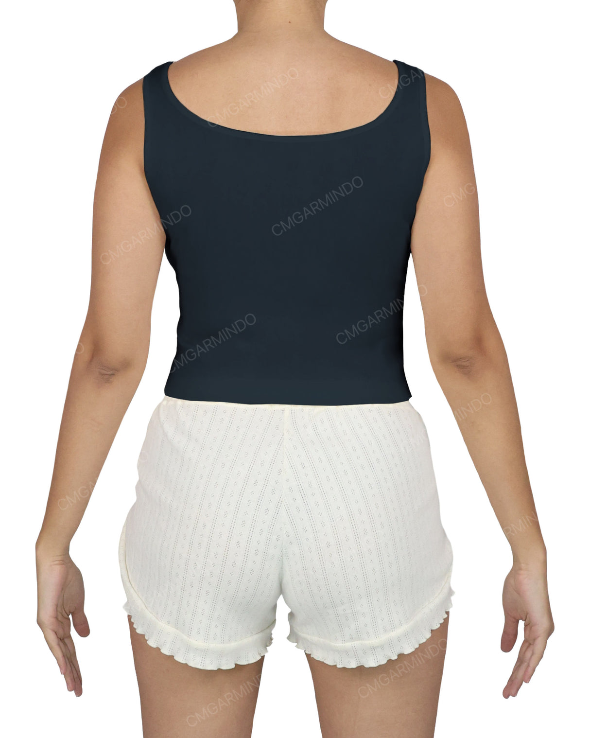 Square Neck Crop Top