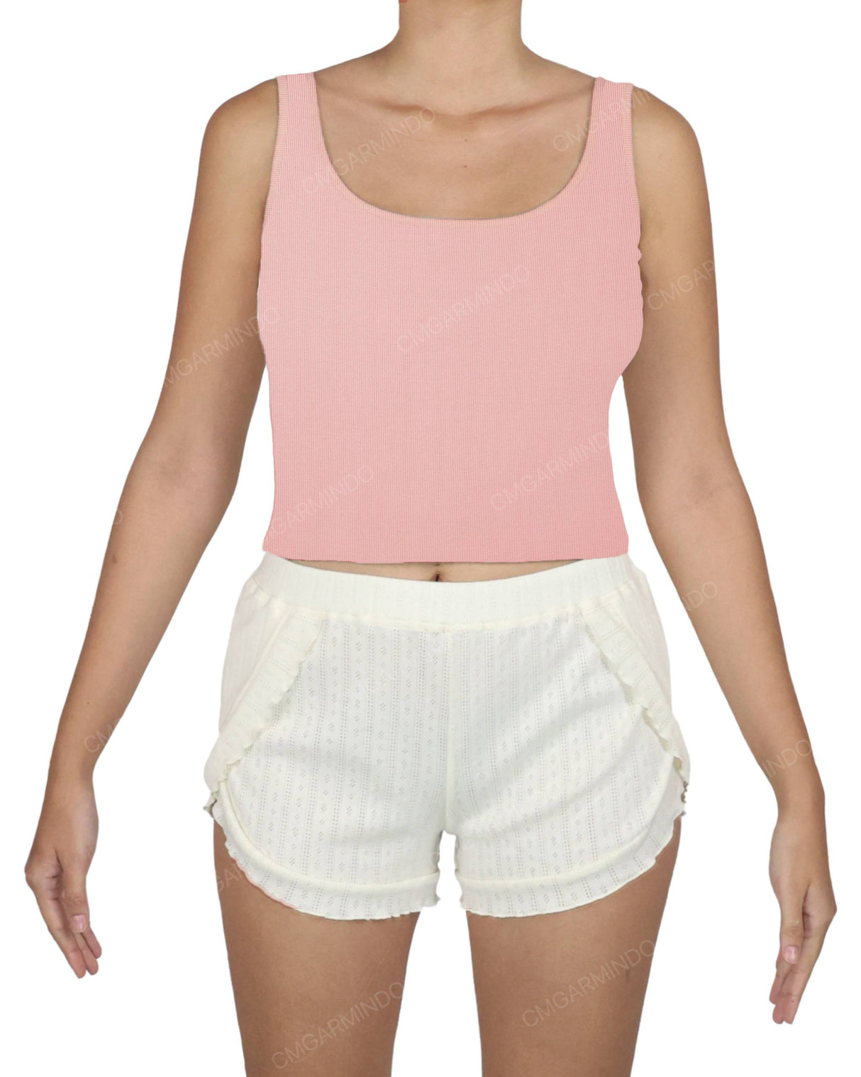 Square Neck Crop Top