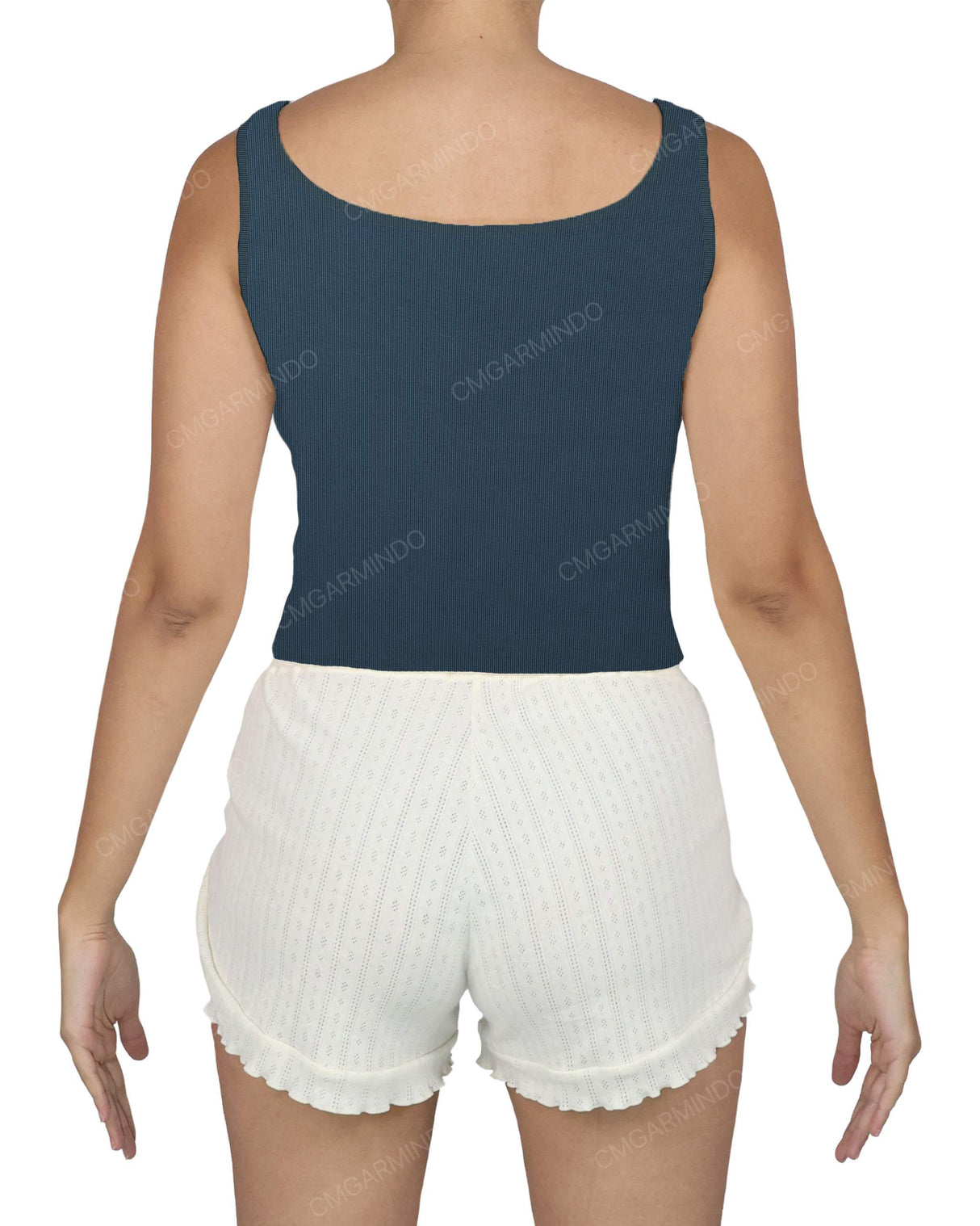 Square Neck Crop Top