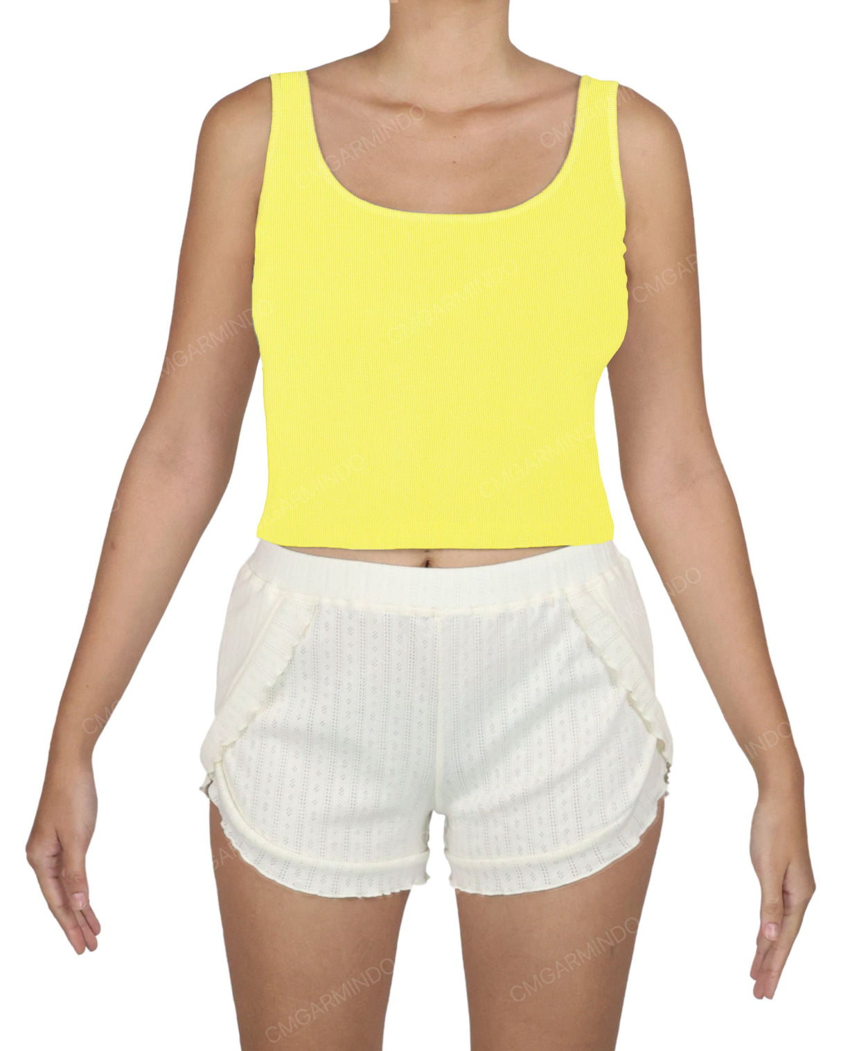 Square Neck Crop Top
