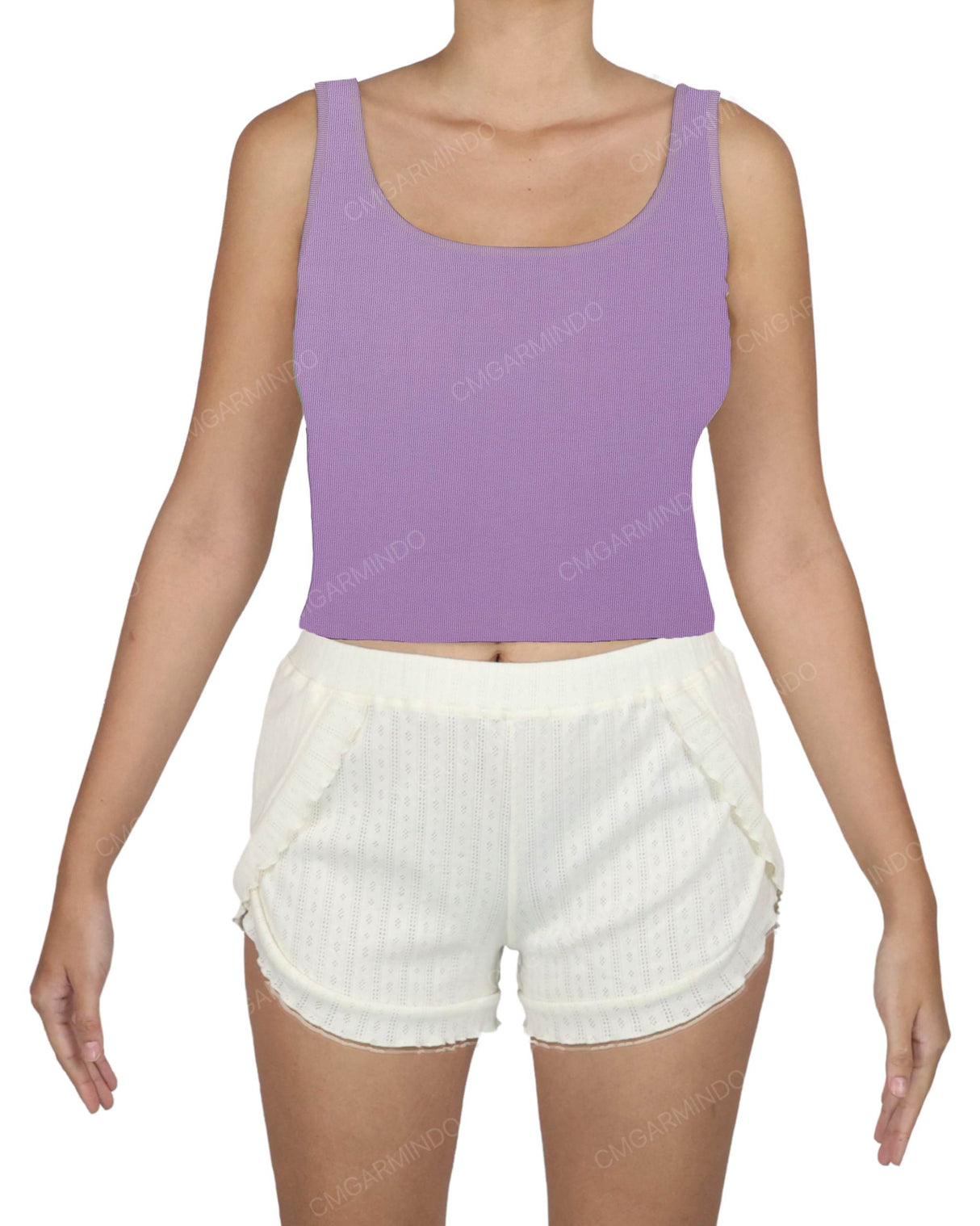 Square Neck Crop Top