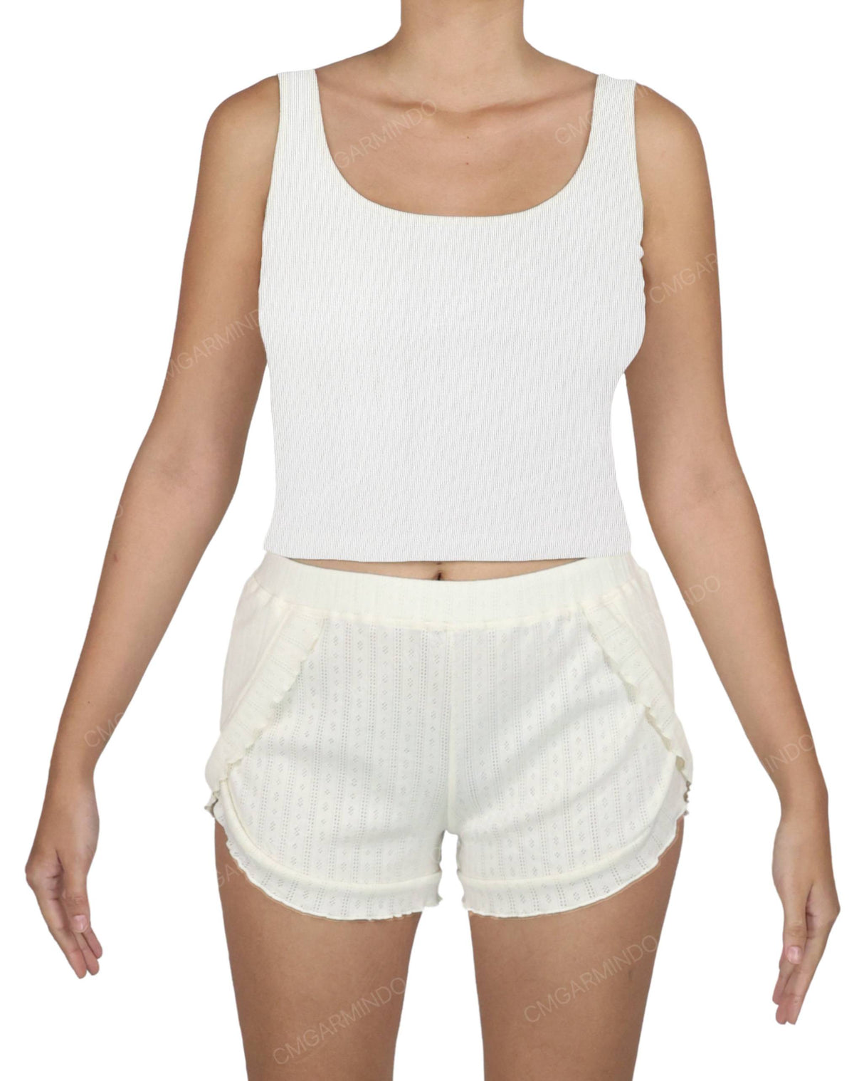 Square Neck Crop Top