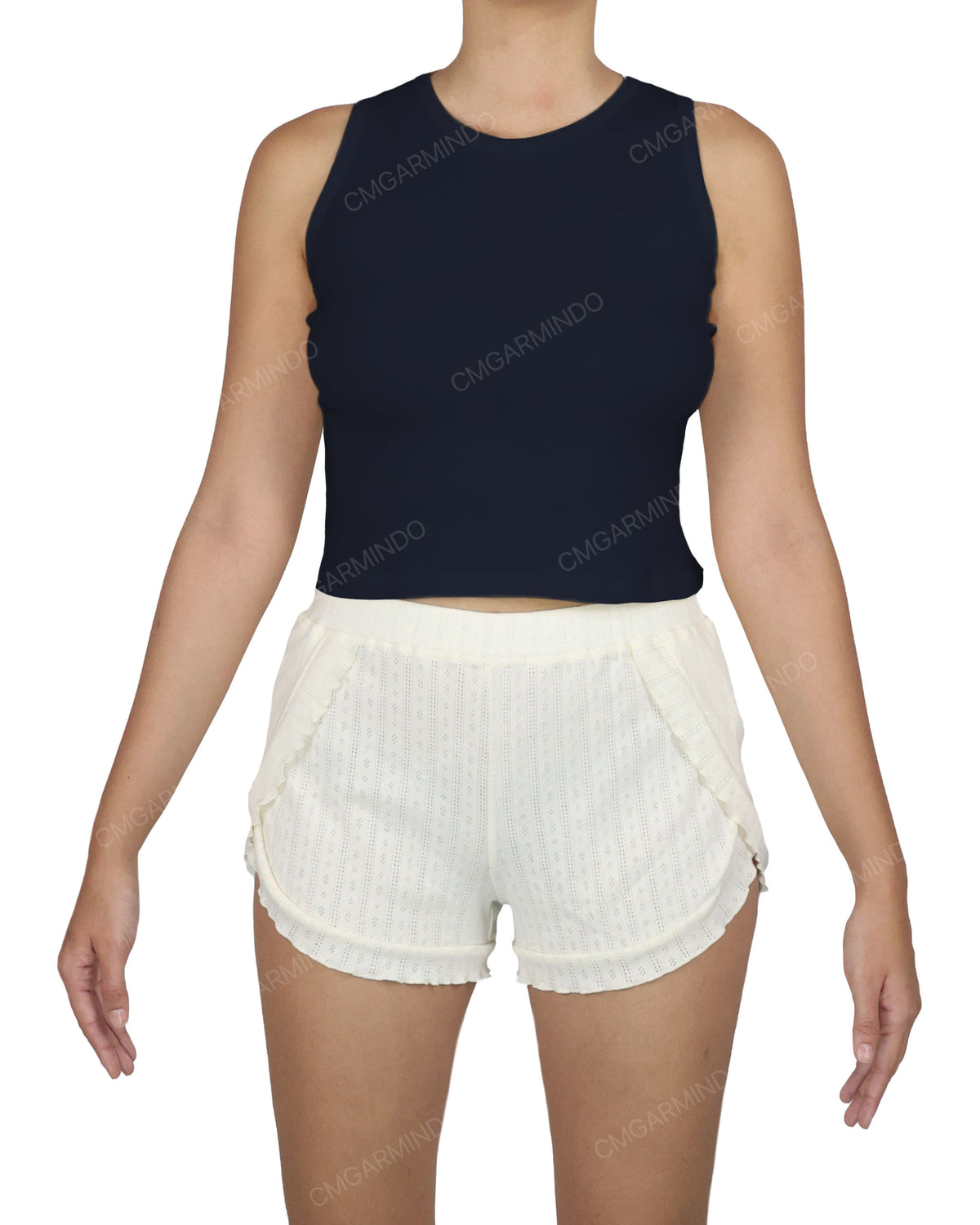 Crew Neck Tank Top