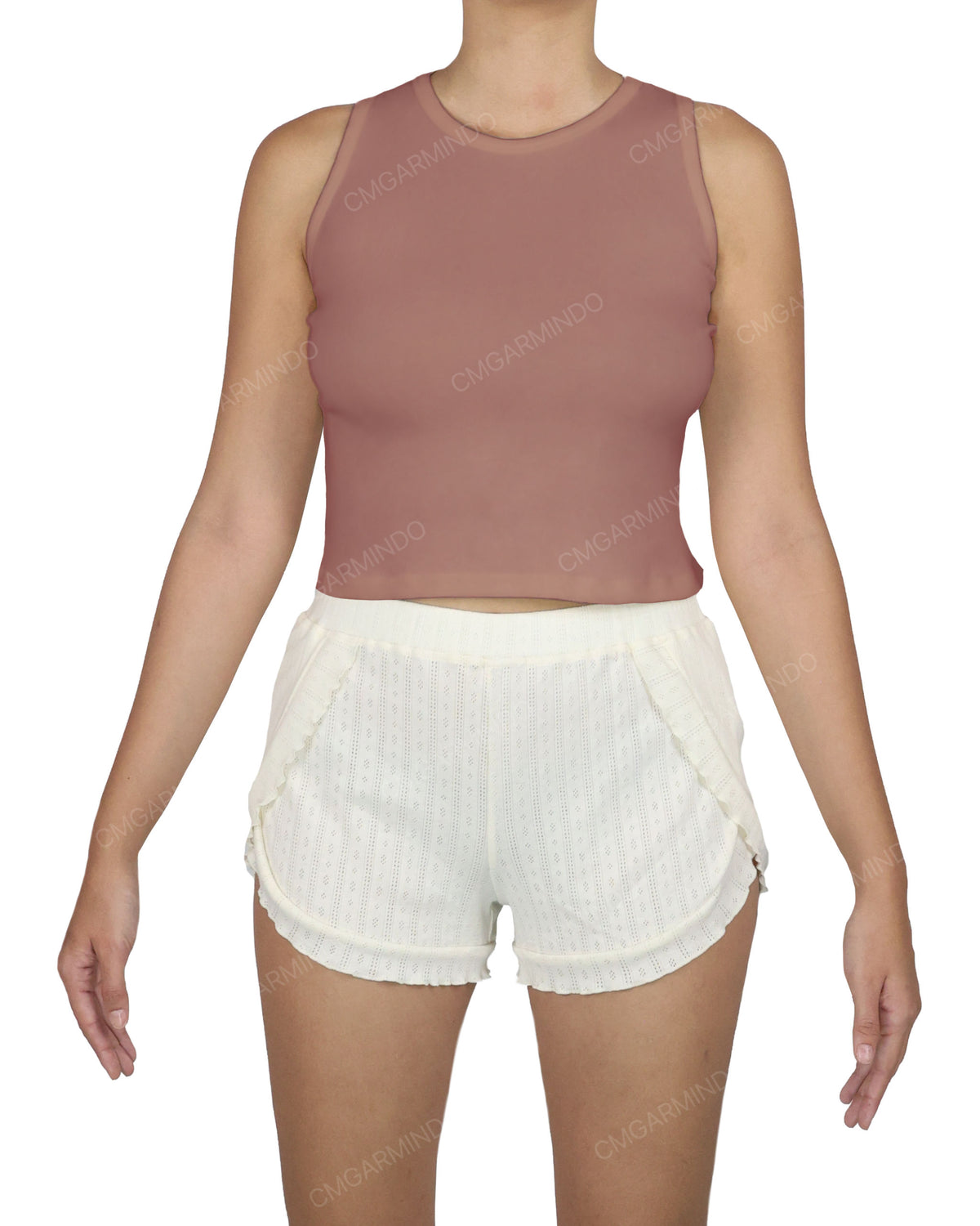 Crew Neck Tank Top