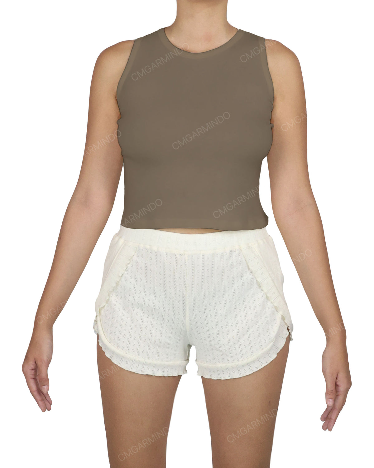 Crew Neck Tank Top