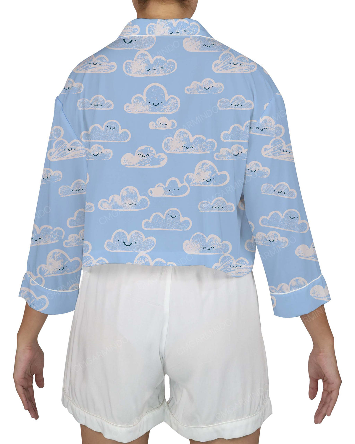 Oversized Short Sleeve Pyjama Top