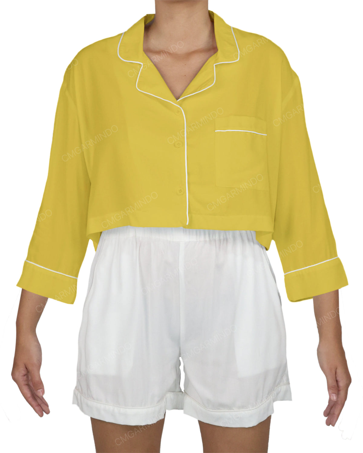 Oversized Short Sleeve Pyjama Top